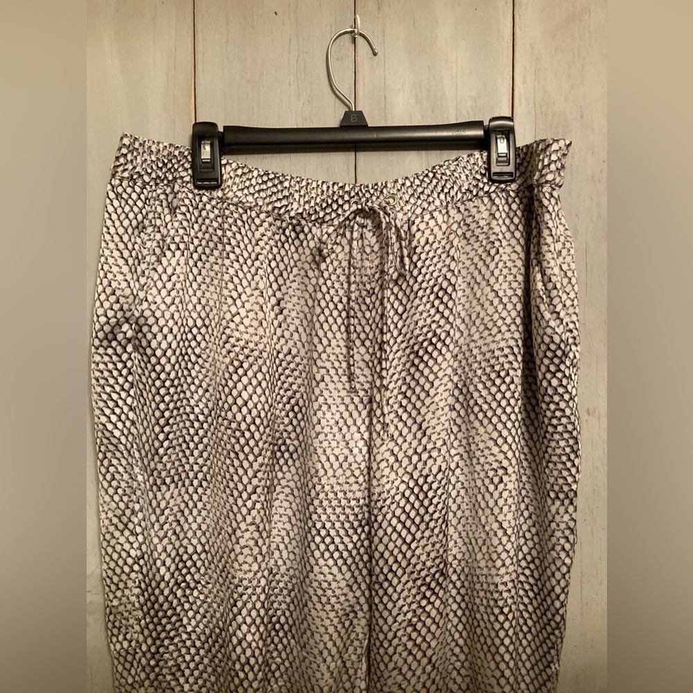 Michael Michael Kors Python Snakeskin Print Draws… - image 4